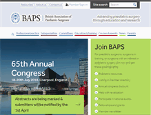 Tablet Screenshot of baps.org.uk